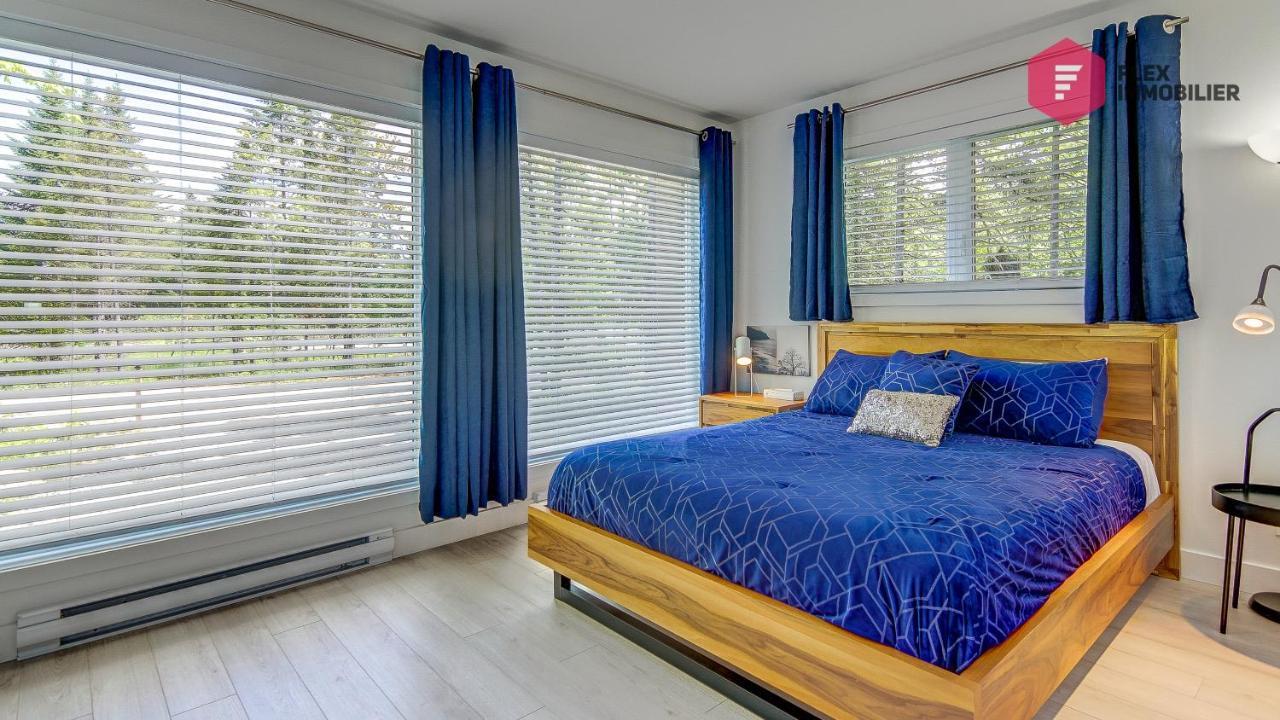 Le Bleu Bourgeois De Portneuf - Natural Elegance - Hot Tub, Sauna And Pool Pont-Rouge ภายนอก รูปภาพ